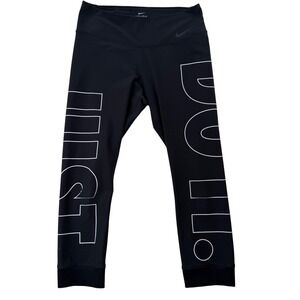 Nike‎ Legend Ten One Leggings Cropped Activewear Athleisure Womens Size Medium